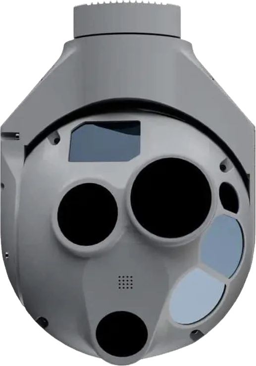 HD59-MLVV gimballed EO/IR camera